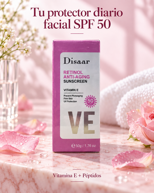 Protector solar facial - Collagen Pro Retinol 50 SPF - 50ml