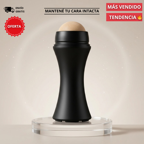 VolcanicRoll™ - Rodillo facial de piedra volcánica