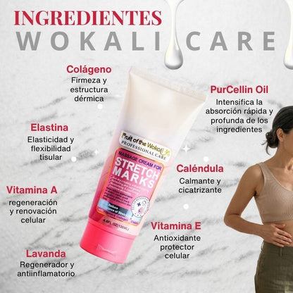 Wokali Dermacare™ - Tratamiento innovador para estrías de última tecnología.