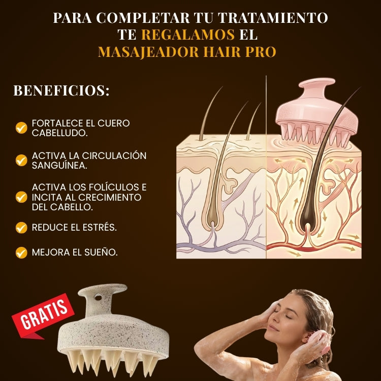 Organic Repair™ Shampoo para la caída severa de cabello.