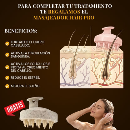 Organic Repair™ Shampoo para la caída severa de cabello.