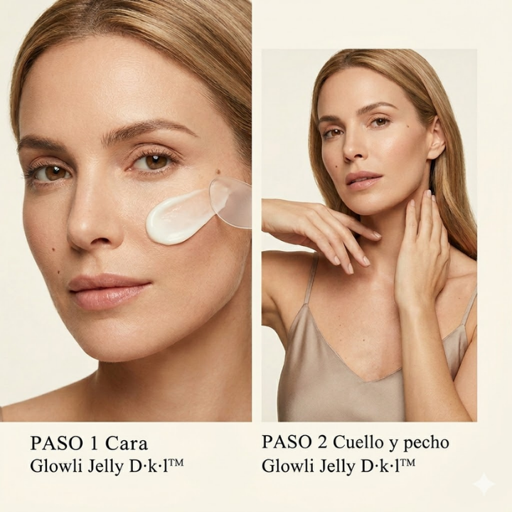 Glowli Jelly D·k·l™ - Crema facial antiarrugas