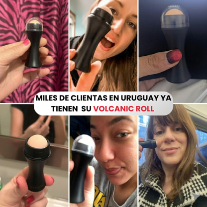 VolcanicRoll™ - Rodillo facial de piedra volcánica