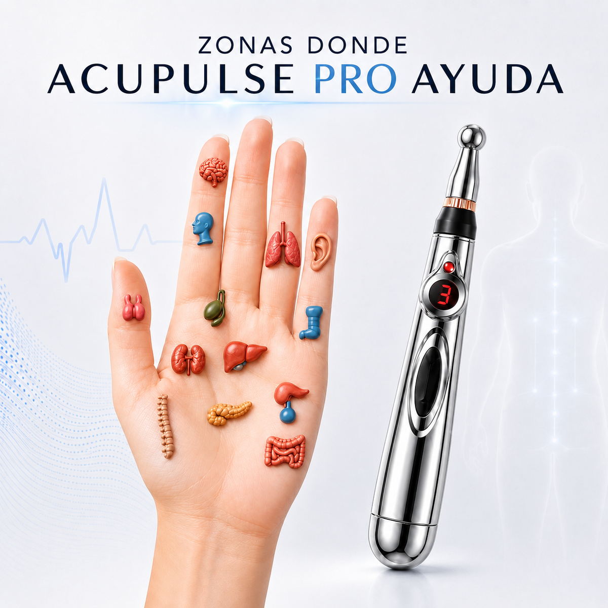 AcuPulse Pro™ - Masajeador terapéutico de alta eficiencia