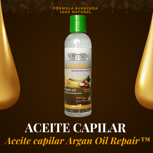 Aceite capilar Argan Oil Repair™ para la caída del cabello.