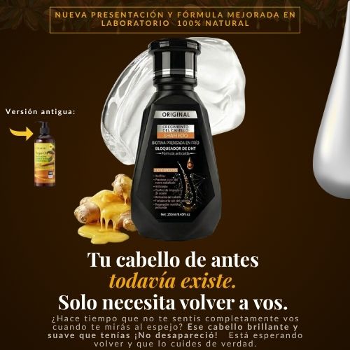 Organic Repair™ Shampoo para la caída severa de cabello.