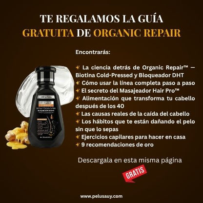 Organic Repair™ Shampoo para la caída severa de cabello.
