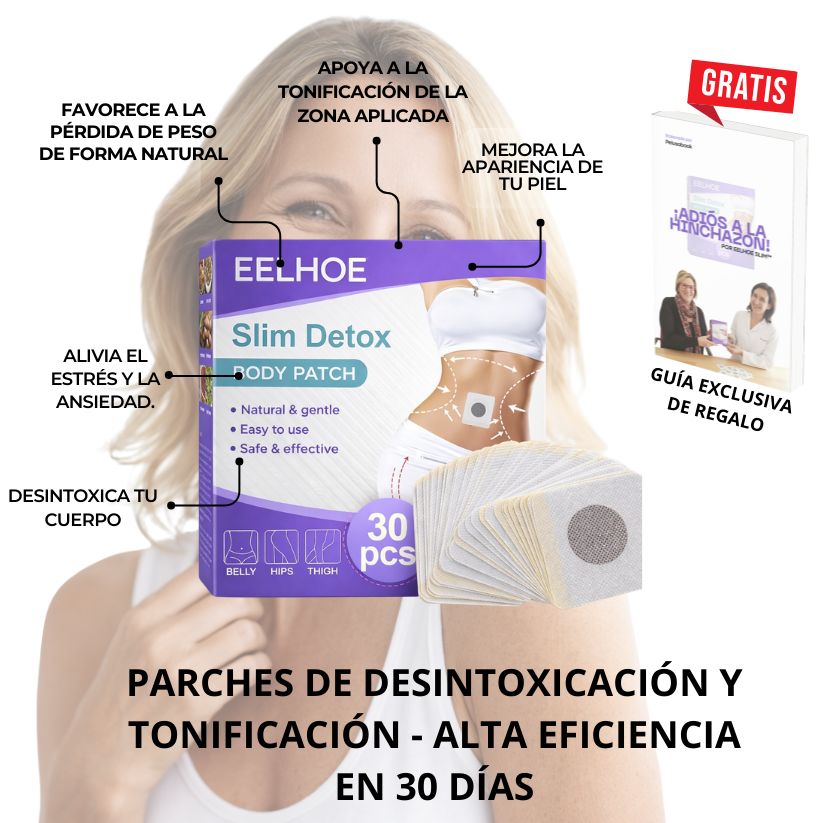 Eelhoe Slim Detox™ – Parche reductor y desinflamante natural para el cuidado corporal